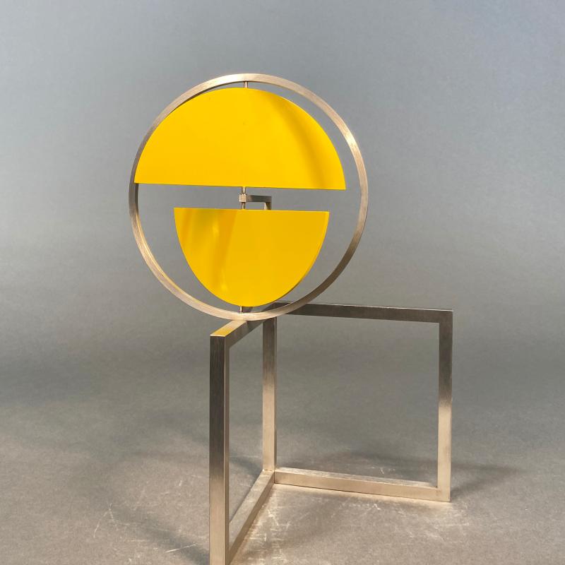 Roger Phillips, Split Disc on Two Squares, 2013