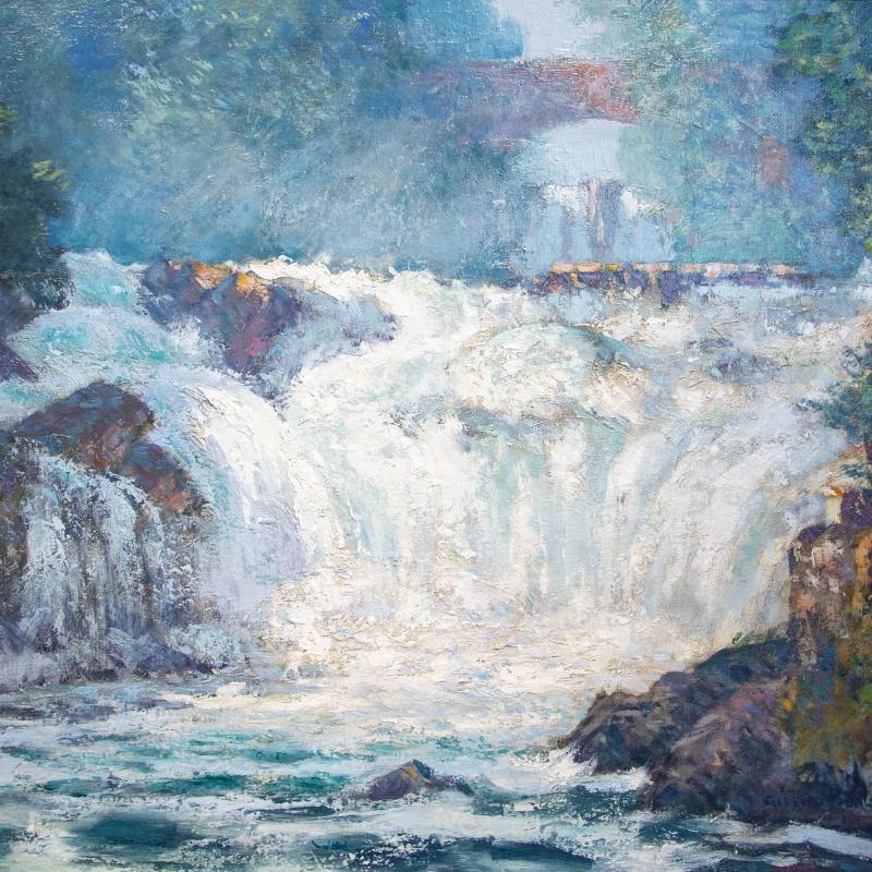 Gifford Beal, Waterfall, 1909