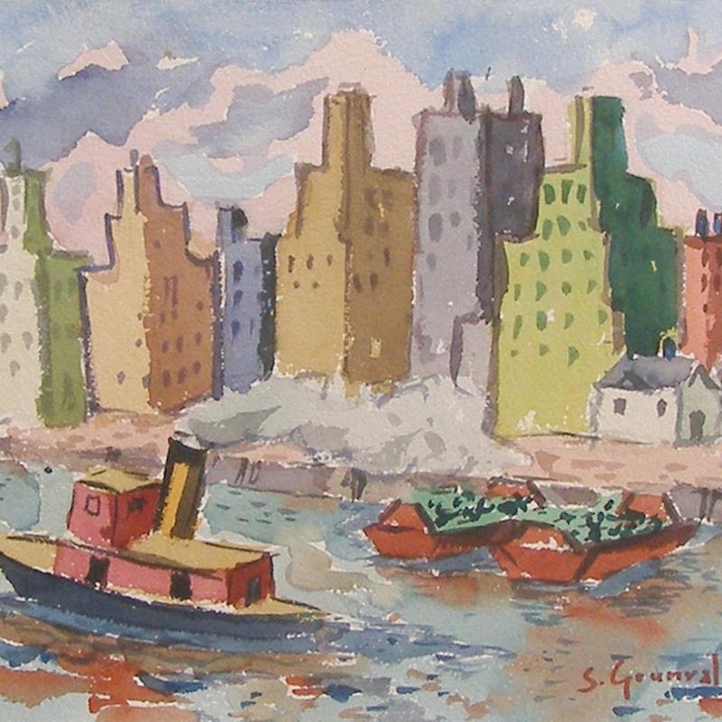 Samuel Grunvald, Skyline, East River