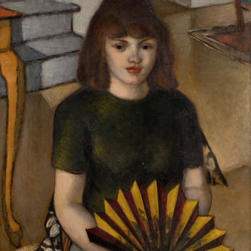 Simka Simkhovitch, Woman with a Fan