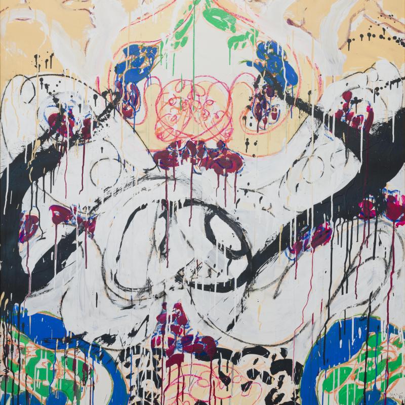 Norman Bluhm, Fresco #14, 1987