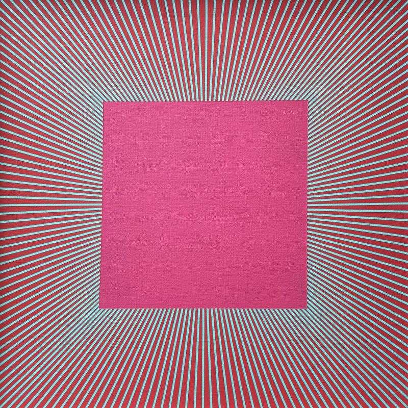 Richard Anuszkiewicz, Summer Rose, 1977-2015