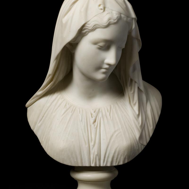 Giovanni Maria Benzoni, Veiled Woman, 1868