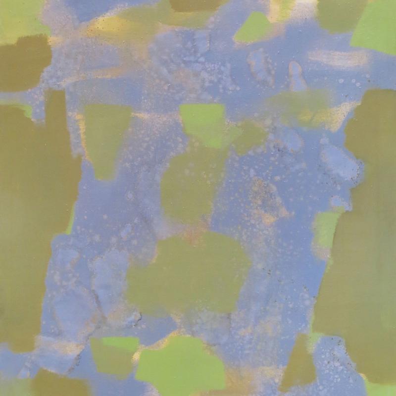 Carl Holty, Gray and Ochre, 1968