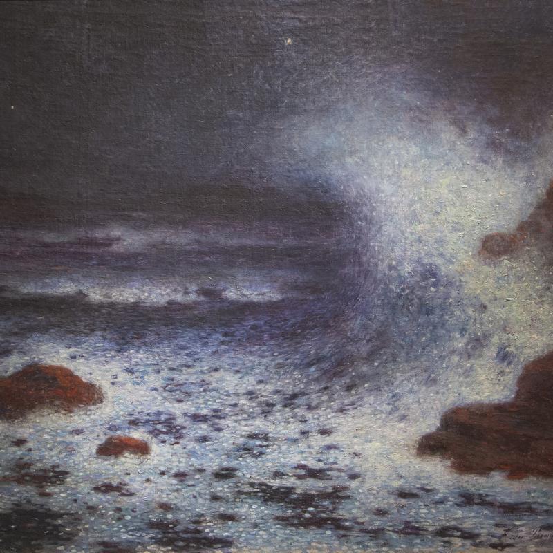 Ferdinand du Puigaudeau、「Voiliers sur la Mer, Le Soir」、海外版