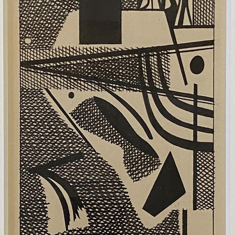 Carl Holty, Ink Study V A, c. 1935
