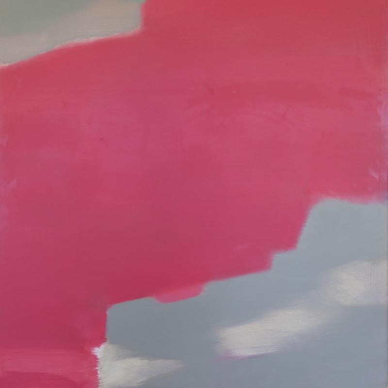 Carl Holty, Big Zen Red-Eyed Goose, 1962