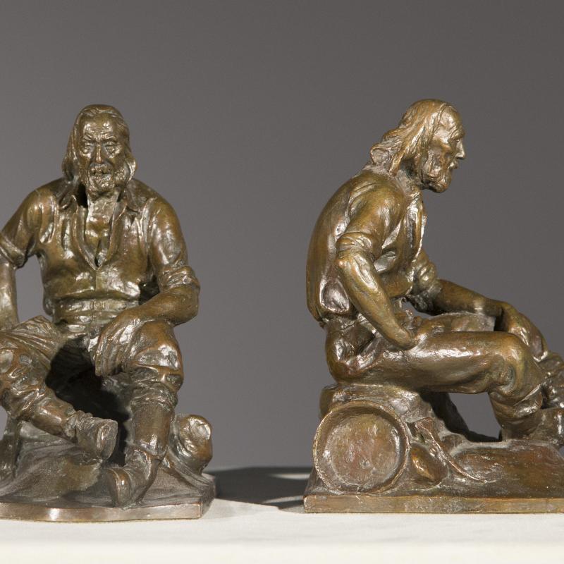 Max Kalish , Pair of Miner Bookends