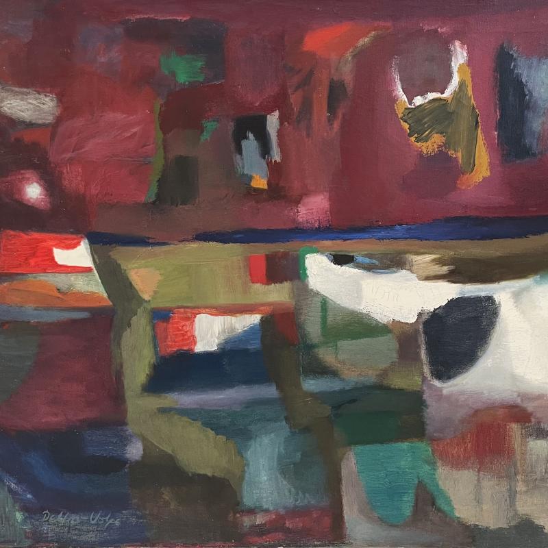 Ralph Della-Volpe, Docks and Clouds, 1954-55