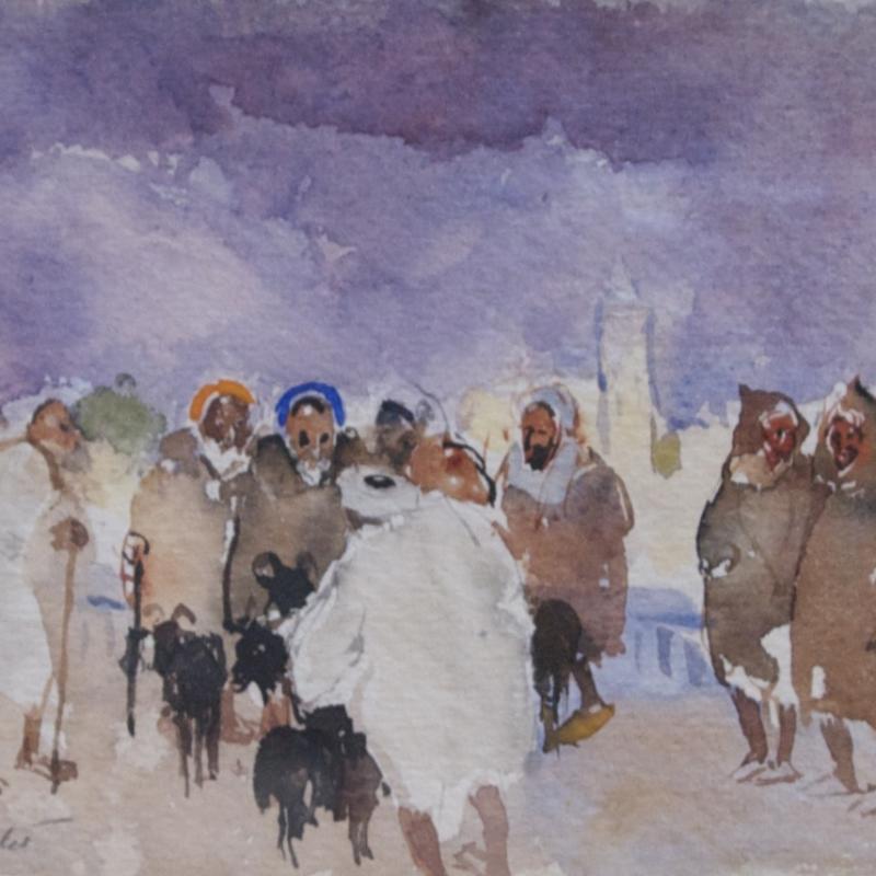 Martha Walter, Goat Herders, North Africa