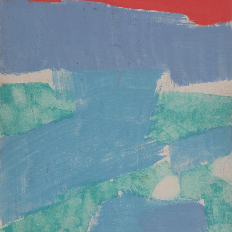 Carl Holty, Color Theory #1032, c. 1950