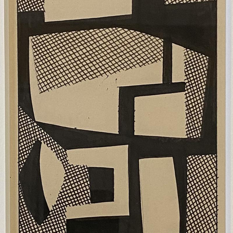 Carl Holty , Ink Study VI B, 1935