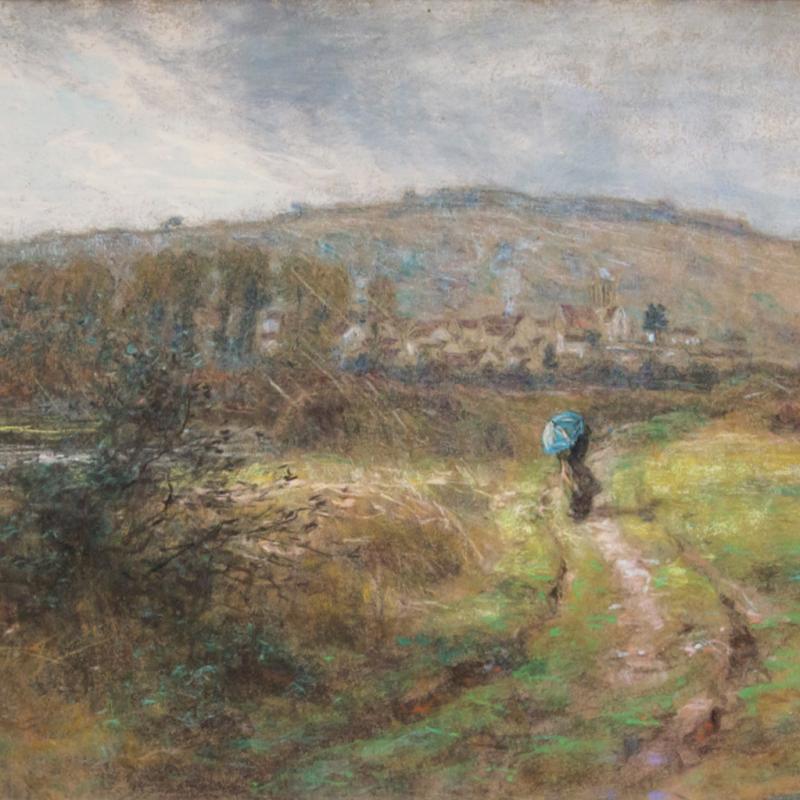 Léon-Augustin L'Hermitte, Chemin face à Chartèves, 1913