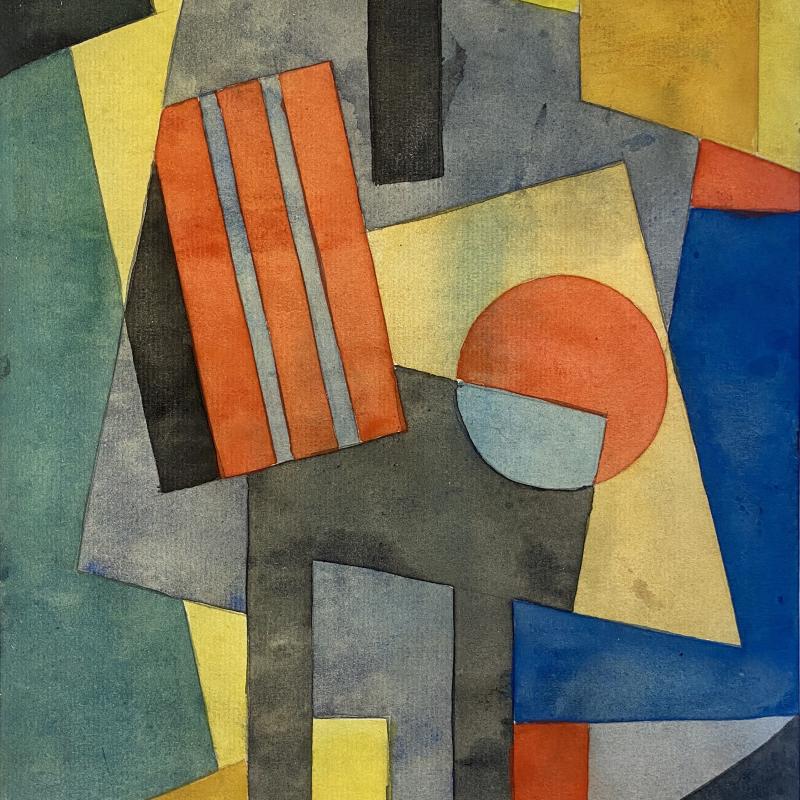 Carl Holty, Hard Edge Forms I, 1941
