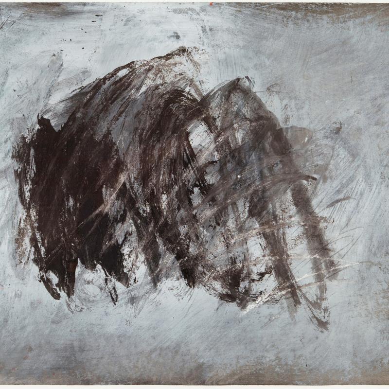 Cleve Gray, Transition Series: Gray, Black, 1979