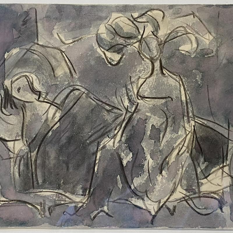 Carl Holty, Untitled #374, c. 1951