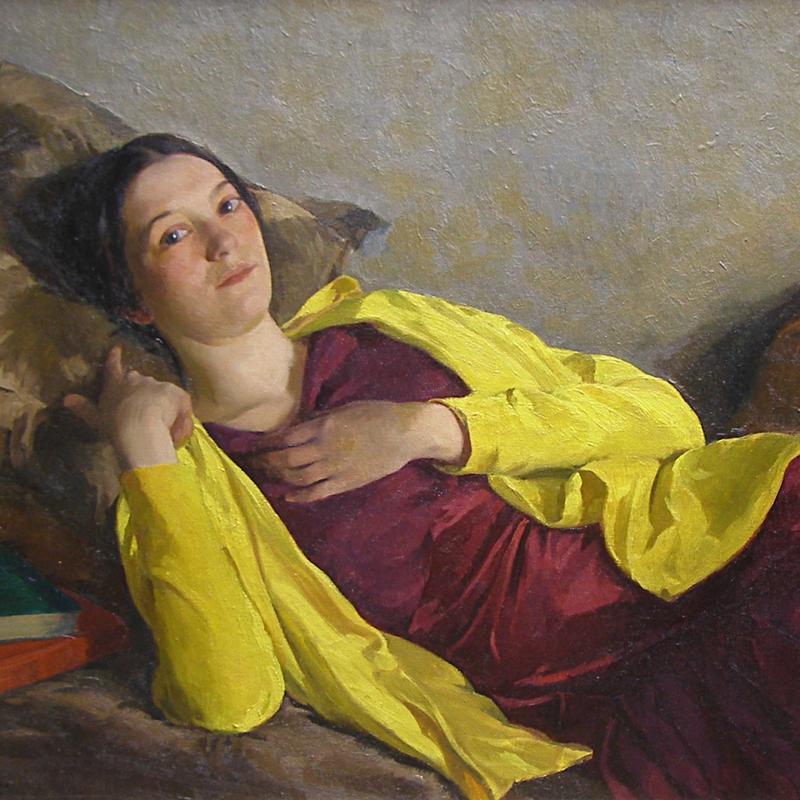 Ivan Olinsky, Purple and Gold