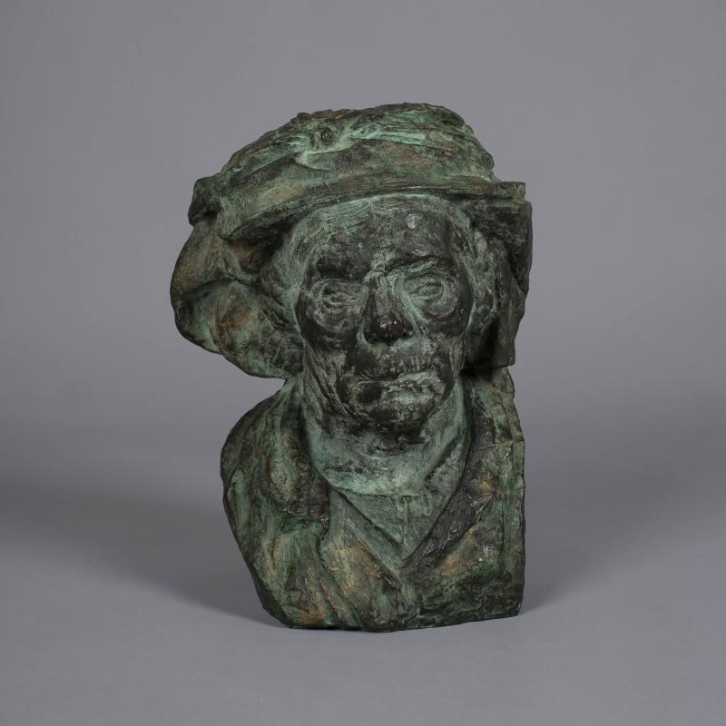 Emile Antoine Bourdelle, Bust of an Old Woman, 1907