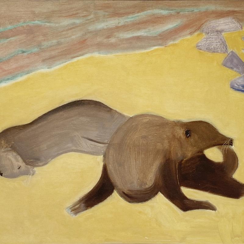 Sally Michel Avery , Sea Lions, 1973