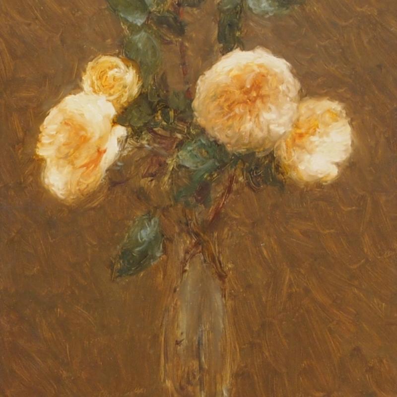 Paul Raymond Seaton, Roses in Glass Vase, 1998