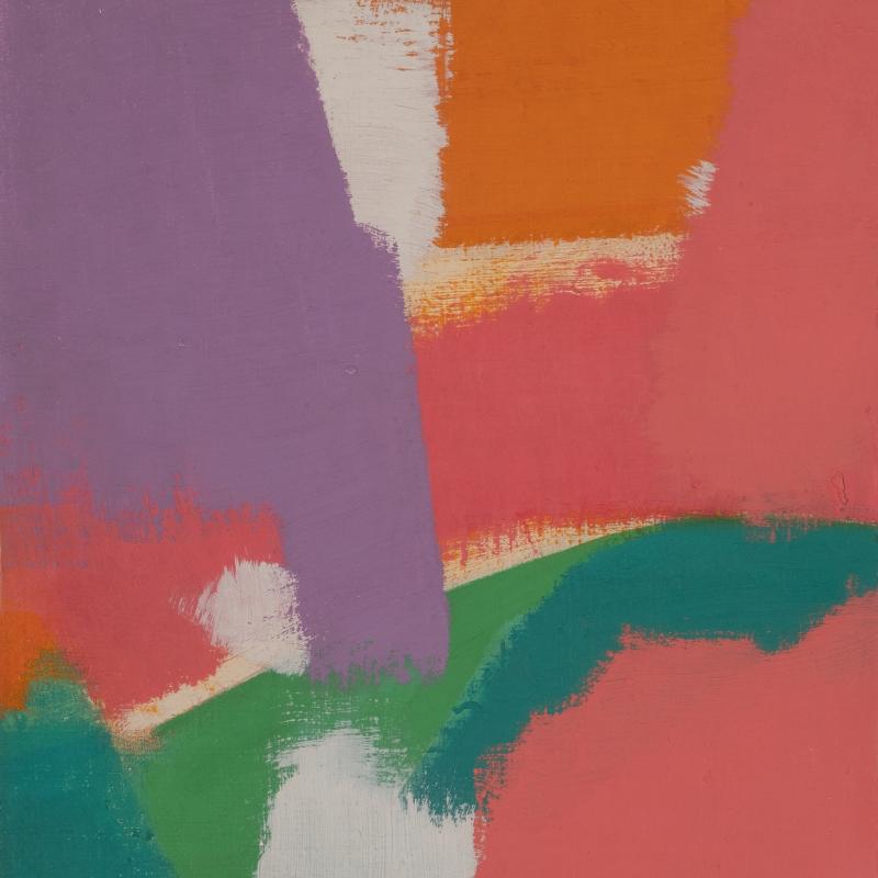Carl Holty, Color Theory #650, 1963