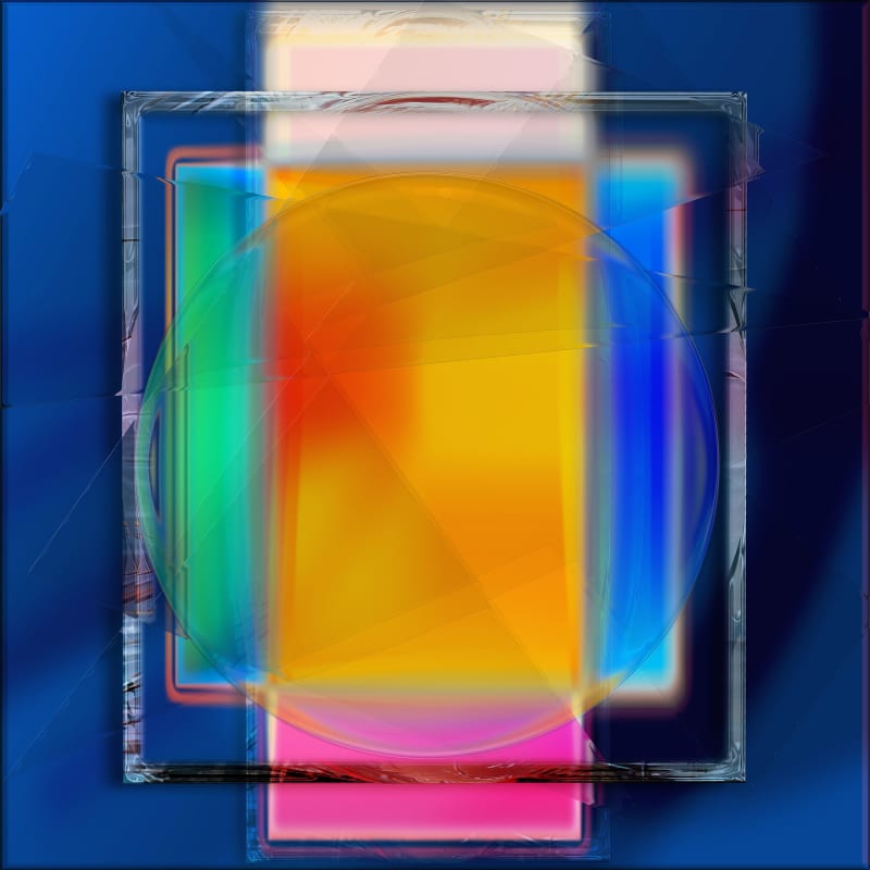 Jens-Christian Wittig, Framed Color Square I, 2019