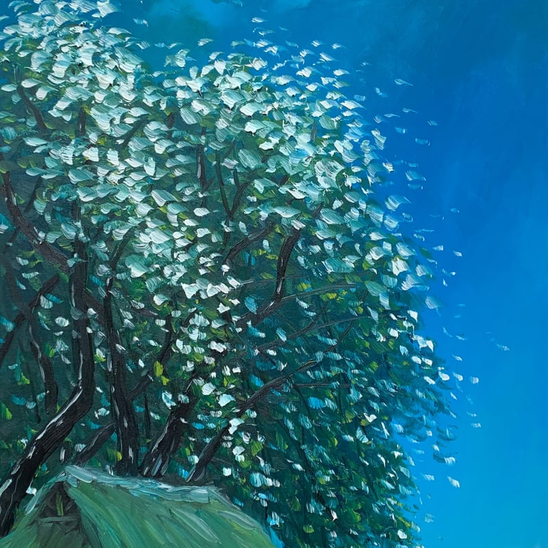 Le Thanh Son, Night White Blossom, 2022