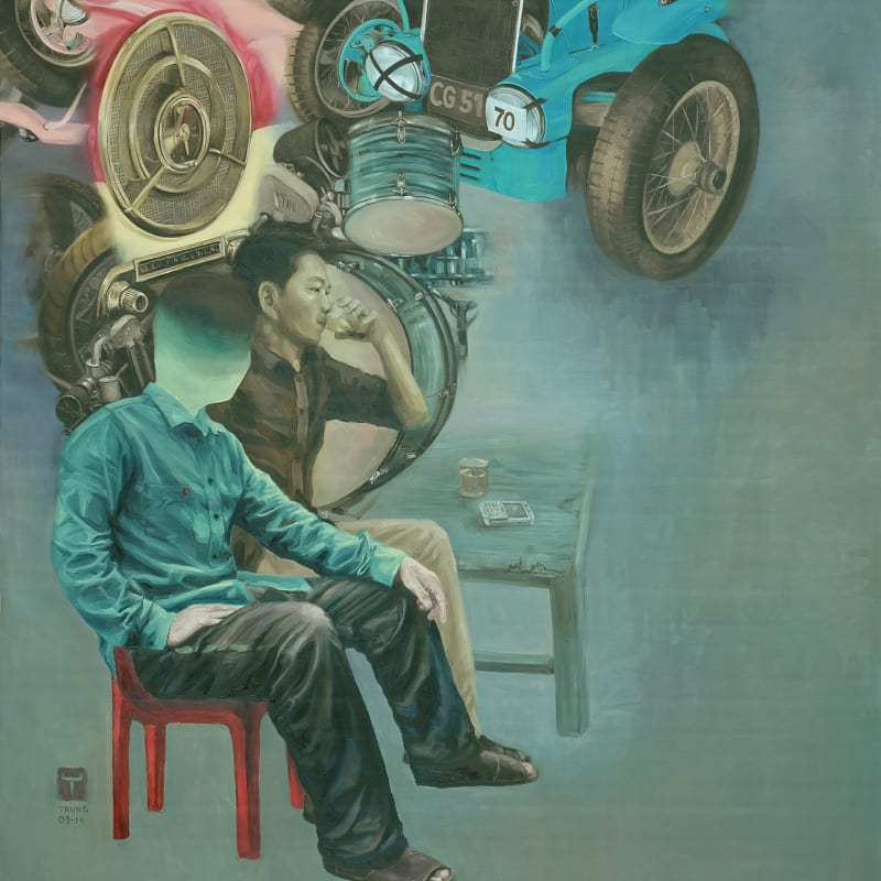 Nguyen Vinh Trung, Afternoon Coffee, 2014