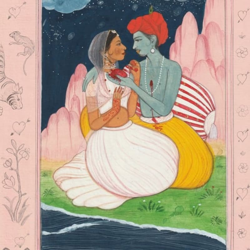 Jatinder Singh Durhailay, Krishna gives Radha his heart, 2019