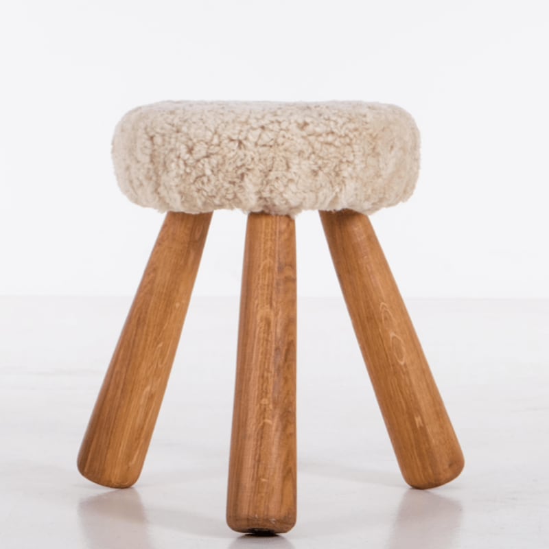 Ingvar Hildingsson, Tripod Stool, 1970's