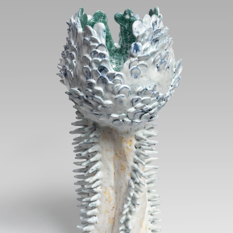 Guadalupe Quesada, Florero espinas y escamas, 2022
