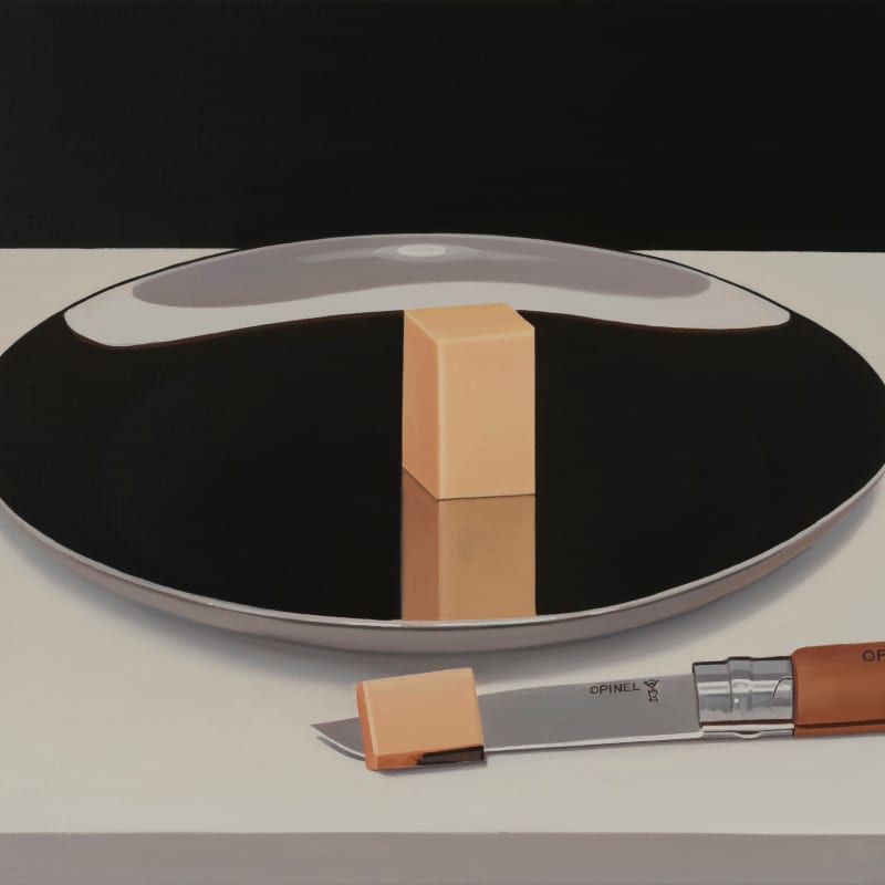 Liang Hao 梁浩, Cheese and Knife 奶酪与刀, 2022