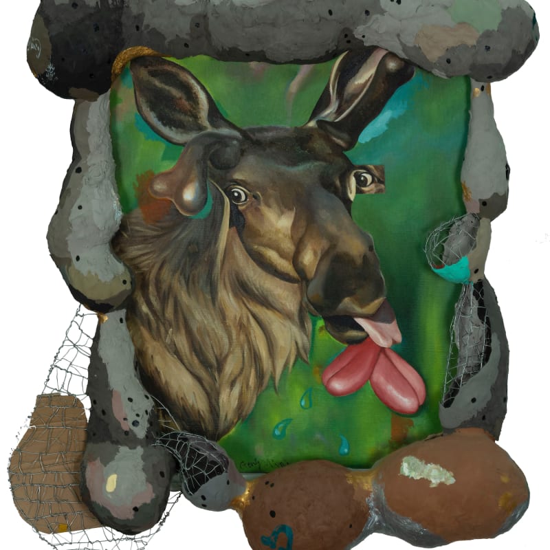 Geng Yini 耿旖旎, Sulk the Elk 麋鹿闷闷, 2018