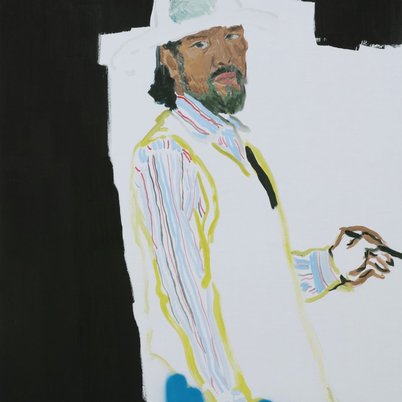Zheng Haozhong 郑皓中 , Self-portrait 自画像, 2017