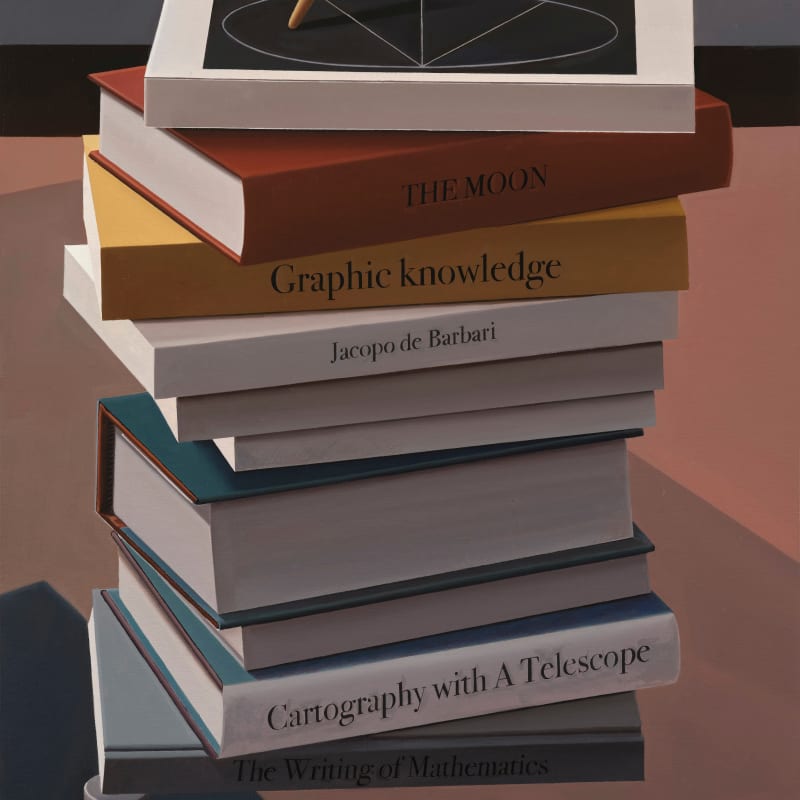 Liang Hao 梁浩, Graphic Knowledge, A Quote From Jacopo de Barbari 图形的知识,对Jacopo de Barbari绘画的引用, 2024