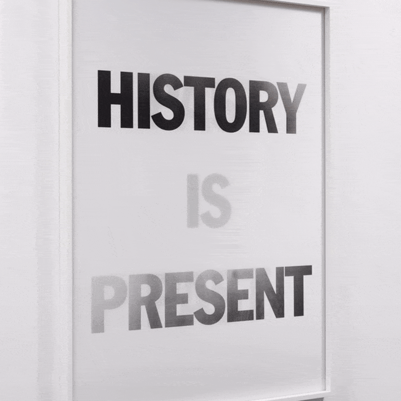 Hank Willis Thomas, History is Past, Past is Present, 2019