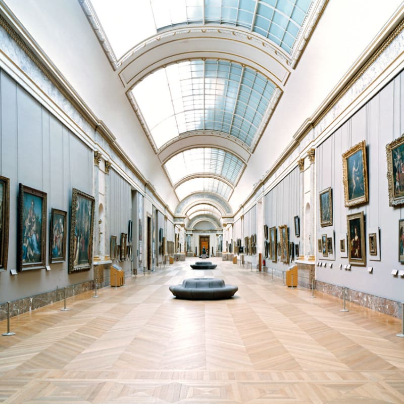 Candida Höfer, Musée du Louvre Paris XVIII 2005