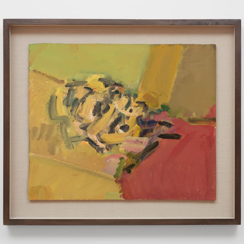 Frank Auerbach, Reclining Head of Julia II, 2011