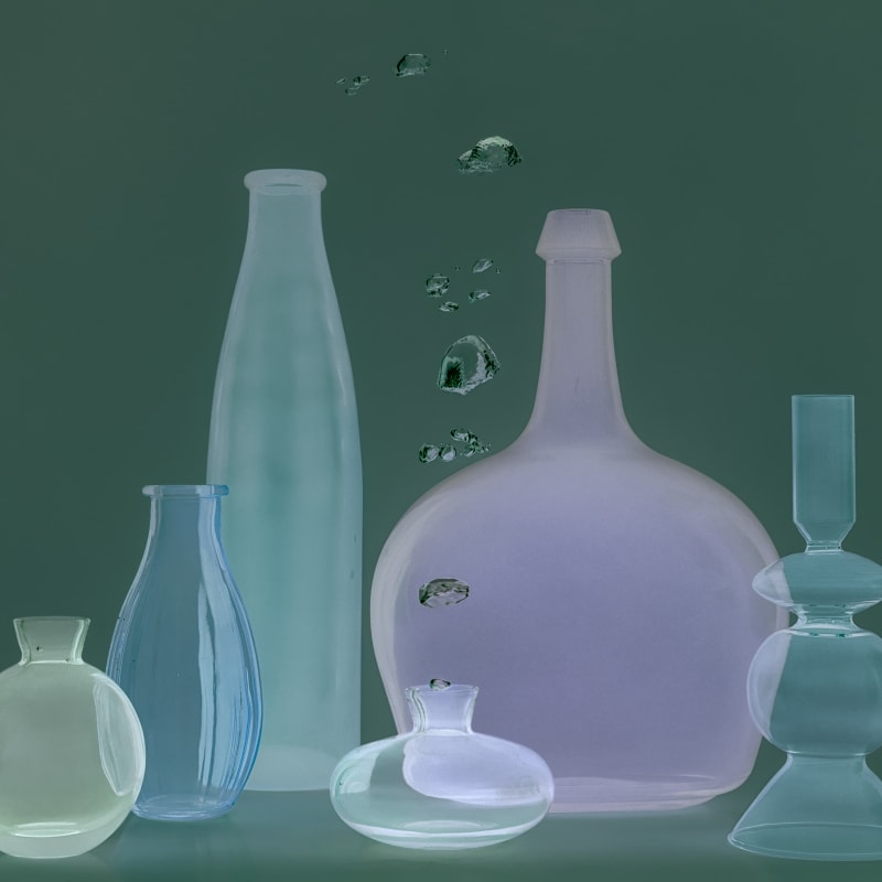 Danielle Kwaaitaal, Fluorescent Series - Purple Glow, 2025