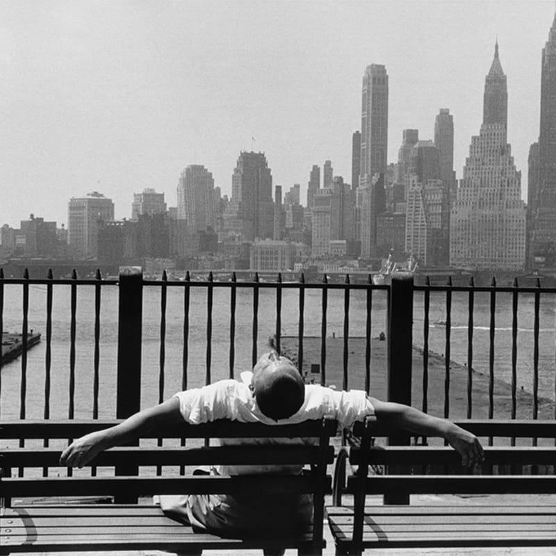 Louis Stettner, Brooklyn Promenade, Brooklyn, 1954