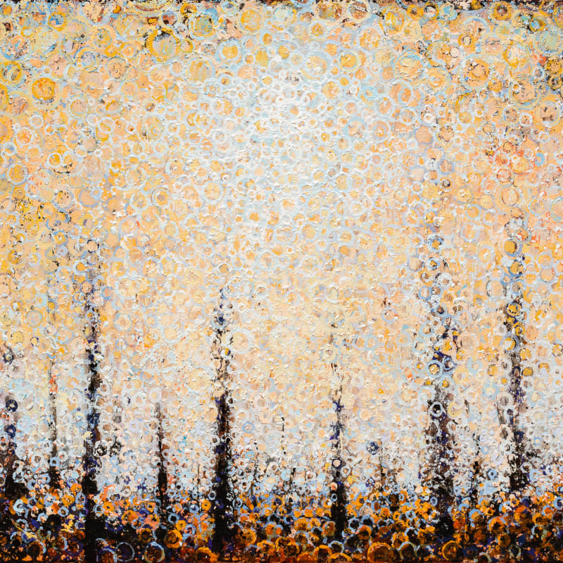 Randall Stoltzfus  Acre  Acrylic dispersion on polymer canvas  21 x 34 in  53.3 x 86.4 cm