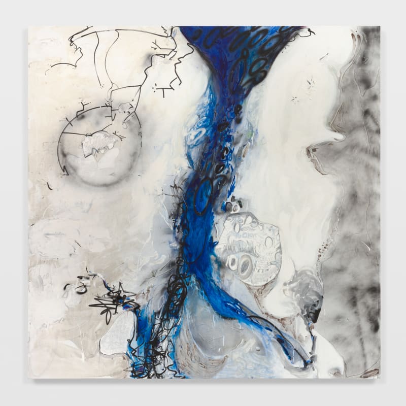 Suzanne McClelland, PASSAGES: 4 Rivers- River Nile in Blues, 2021