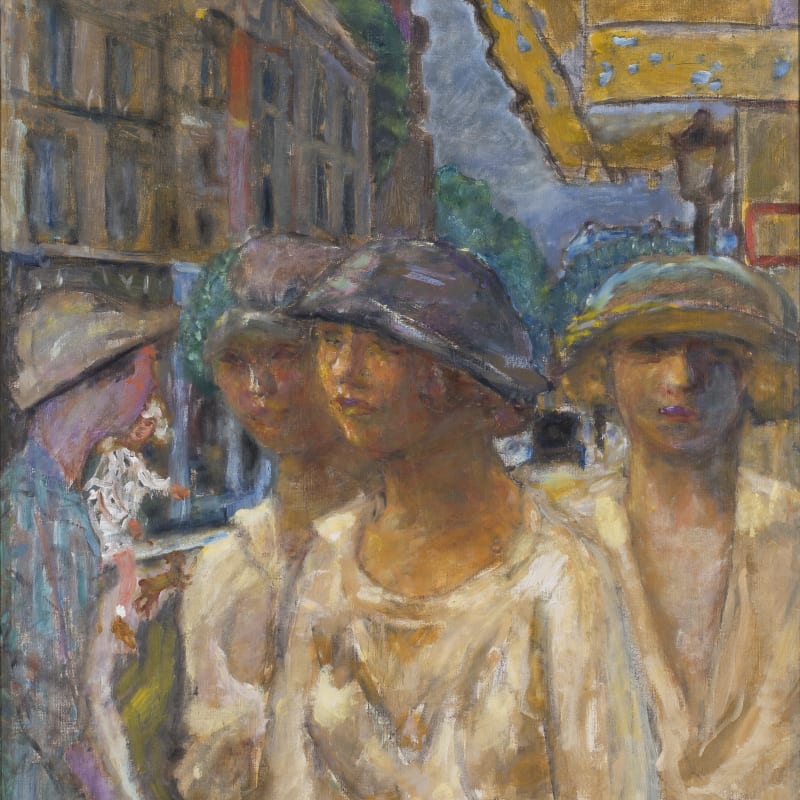 Pierre Bonnard, Jeunes Femmes dans la Rue, c.1922