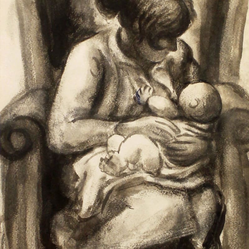 Baltasar Lobo, Mère et enfant, 1986