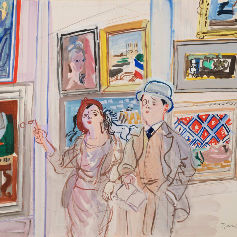 Raoul Dufy, Le Salon de Peinture, 1936