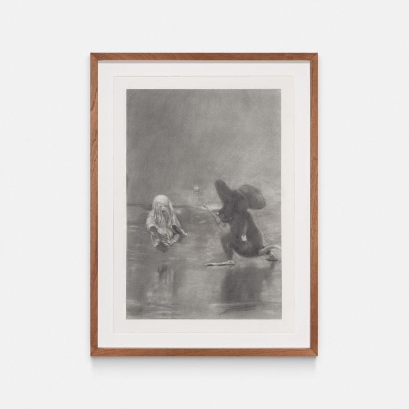 Gabriel Abrantes, Rat with flail and ghost, 2024