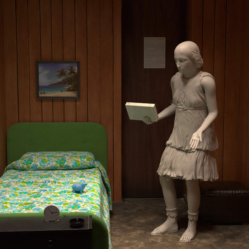Gabriel Abrantes, Two Sculptures Quarreling in a Hotel Room, 2020