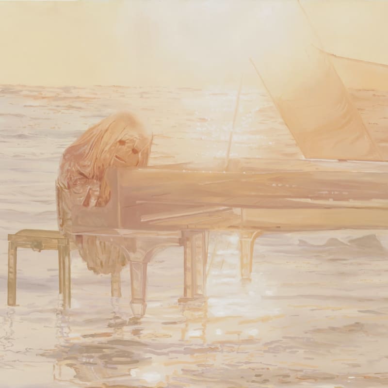 Gabriel Abrantes, Ghost Playing Grand Piano, 2024