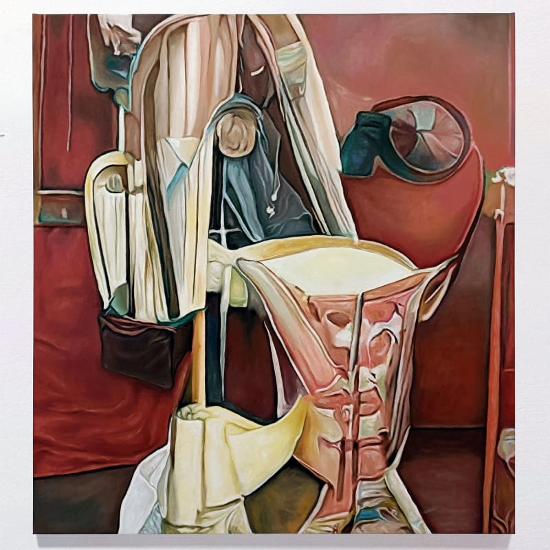 Emma Bjurström  Untitled , 2023  oil on canvas  97 x 90 cm