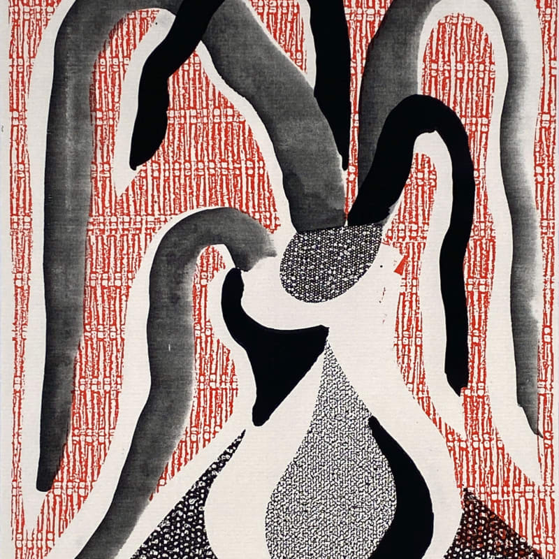 David Hockney, Drooping Plant, 1986